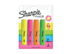 Zestaw zakreślaczy Sharpie FLUO XL Mix 4 kolorów