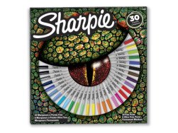 Zestaw markerów permanentnych Sharpie "Eye" 30 szt. mix kolorów