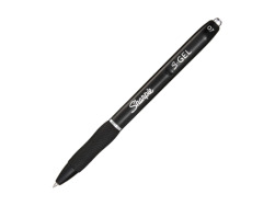 Sharpie S-Gel, długopis żelowy, M (0.7mm), czarny