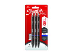 Zestaw Sharpie S-Gel, długopisy żelowe 3 szt., M (0.7mm), niebieskie