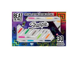 Zestaw markerów Sharpie Maze Fine 30 kolorów + gra zręcznościowa
