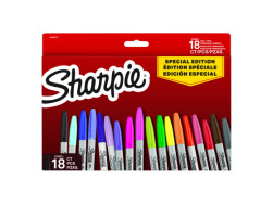 Zestaw markerów permanentnych  Sharpie Fine Edycja specjalna 18 kolorów