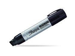 Marker Permanentny Sharpie Metal Barrel Large ścięty czarny